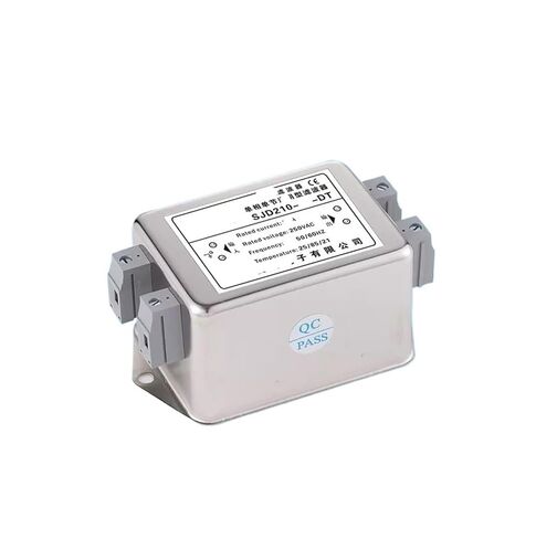 Single-Phase AC Power Filter 220v Anti-Interference SJD210-6A 10A 20A 30A 50A(Screw SJD210-30A) in Saudi Arabia