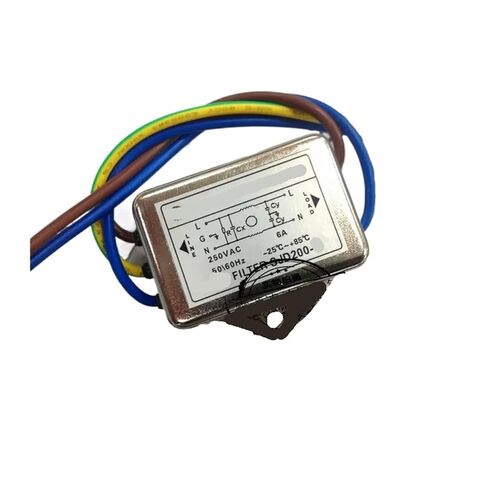 Single-Phase AC Power Filter 220v Anti-Interference SJD210-6A 10A 20A 30A 50A(Screw SJD210-30A) in Saudi Arabia