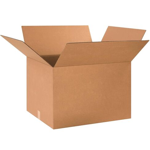 BOX USA 28x24x20 Corrugated Boxes, Large, 28L x 24W x 20H, Pack of 10 | Shipping, Packaging, Moving, Storage Box for Home or Business, Strong Wholesale Bulk Boxes in Saudi Arabia