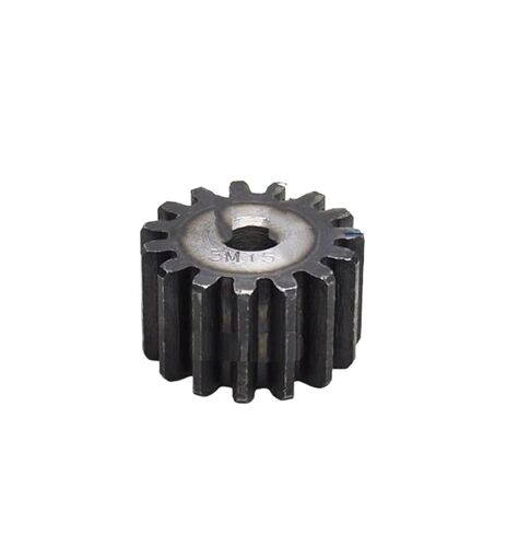 Steel Heavy Duty Motor Pinion Gear 2.5 Mod Metal Gear 10teeth- 21teeth Spur Precision Machinery Rough Bore Industry 45 Steel Pinion(12 Teeth) in Saudi Arabia