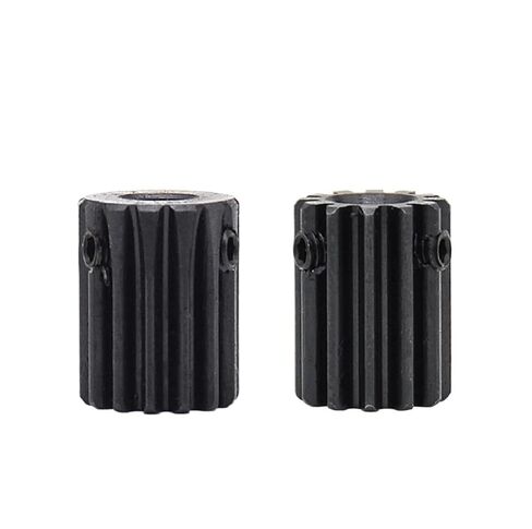 Steel Heavy Duty Motor Pinion Gear 1pcs Pinion Gears 10T 12T 14T Bore 4 5 6 .35 7mm Steel Spur Gear Transmission Accessories Motor Parts(7mm-10 Teeth) in Saudi Arabia