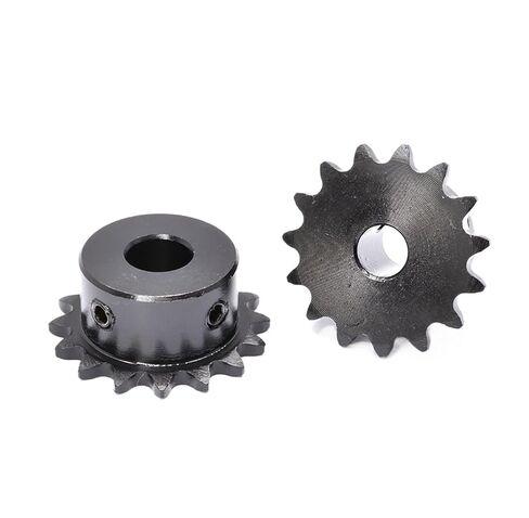 Steel Heavy Duty Motor Pinion Gear 1pcs 04C 25H 17 Teeth Chain Gear Industrial Drive Sprocket Wheel Bore 6/8/10/12/14/15mm(8mm) in Saudi Arabia