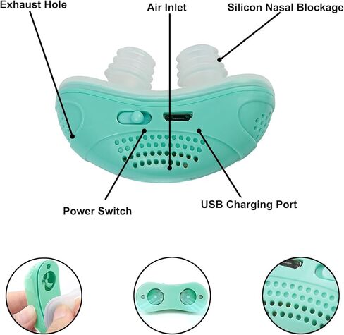 Anti Snoring Devices, Snore Stopper, Silicone Stopper Snoring, Effective to Relieve Snoring, Snoring Solution for Comfortable and Quieter Sleep in Kuwait