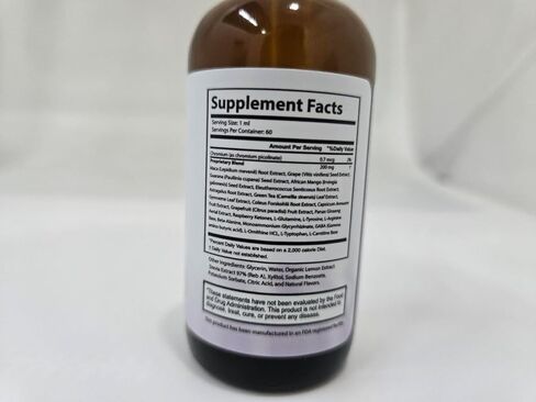 قطرات جيلاتيد السائلة بمستخلصات نباتية - تركيبة طبيعية مع الماكا، ومستخلص بذور العنب، والكروم ومزيج الأعشاب - غير معدلة وراثيًا، وخالية من المنشطات - صنع في الولايات المتحدة الأمريكية - 2 أونصة سائلة، 60 حصة، كمية تكفي لمدة شهر واحد in Kuwait