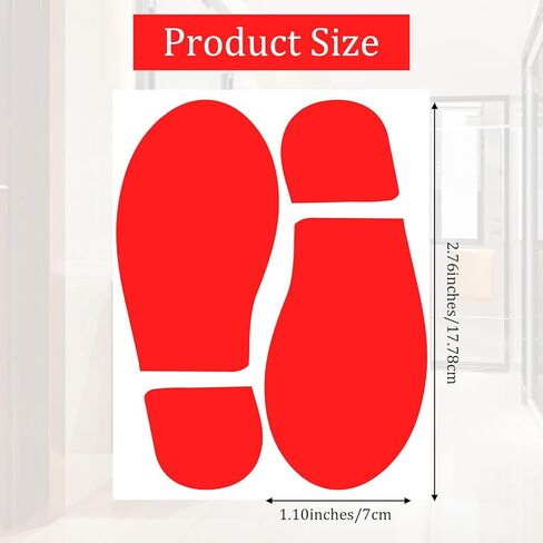 Crime Scene Stickers 60Pcs Black PVC Footprint Floor Decals Stickers, 7 X 2.76 Inch Agent Foot Prints for Classroom Floor Line Up Guide Direction Sticker for Home Office Party Decor in Saudi Arabia