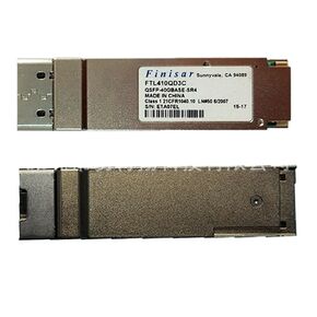 وحدة الألياف الضوئية 40G SR4 850nm 150M FTL410QD3C QSFP 10G متعددة الأوضاع in Kuwait