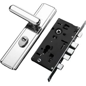 Stainless Steel Thickened Door Handle Lock 1Pcs(B-1) in Kuwait