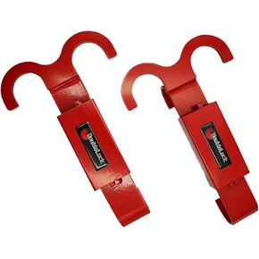 DoubleLock Spider Scaffold Lock (Pack of 2)– Rapid Secure Attachment for Mobile Frame & Struts – Heavy Duty Construction Safety, Deterrent Red, Fits 2.75 Inch (70mm) Padlocks (Not Included) in Saudi Arabia
