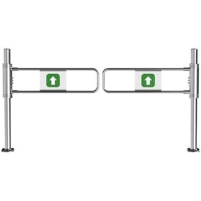 Automatic Swing Gate for Supermarkets & Warehouses - Two-Way Safety Door with Brake, Ideal for High Traffic Areas & Bars, Durable Security Access Solution in Saudi Arabia