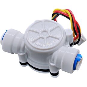 1/4 "3/8" أنبوب البولي ايثيلين مستشعر تدفق المياه 1.75MPa الاستشعار ماكينة القهوة مقياس الجريان DC5 ~ 18 فولت (3/8 ") in Kuwait