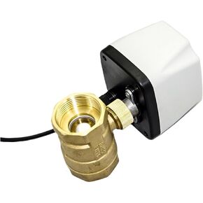 1/2 "3/4" 1 "2" صمام الكرة AC220V 3-سلك 2 نقطة التحكم صمام الكرة النحاسية 220VAC 24VDC 12VDC 24VAC (1,220VAC) in Kuwait