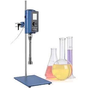 Lab High Speed Homogenizer, 2000-28000rpm High Shear Emulsifier Disperser Laboratory Mixer Emulsifying Machine with 18G and 36G Working Heads(50F) in Saudi Arabia