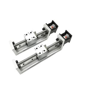 دليل خطي كهربائي 100/200/300 مم SFU1605 مشغل خطي للكرة، سكة واحدة بعرض 60 مم، طاولة تحميل 60 كجم (مجموعة حلقة إغلاق 1.5 نانومتر، شوط 300 مم SFU1605) in Kuwait