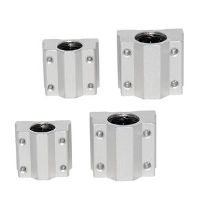 4 قطعة محمل كروي خطي منزلق كتلة SCS8UU SCS10UU SCS12UU أجزاء قضيب عمود خطي محمل كروي منزلق (SCS10UU) in Kuwait