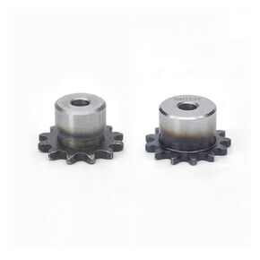 Steel Heavy Duty Motor Pinion Gear 1Pcs 9-24Teeth 04C Chain Gear 45# Steel Industrial Sprocket Wheel Motor Drive Pitch 6.35mm(04C 14T) in Kuwait