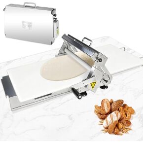 Manual Dough Sheeter 23.6"x12",Roller Machine,Commercial Folding Dough Maker with Carry Handle, Adjustable Thickness for Pizza, Pasta, Pastry in Saudi Arabia