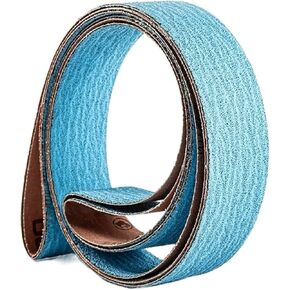 5pcs 2100x50mm Sanding Belts 83"x 2" PZ533 Zirconium Corundum Abrasive Belts for Metal Sanding Screen Grit 40#-120# (Color : 60#) in Saudi Arabia