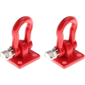 RC Lock Catch محمول وسهل التركيب 4 قطع قفل إنقاذ لعشاق السيارات الزاحفة للتسلق RC (أسود) in Kuwait