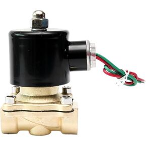 1/2 "24 فولت 110 فولت 220 فولت 12 فولت صمام الملف اللولبي النحاسي المغلق عادة التمثيل المباشر (12، BSP_110VAC_EPDM-Seal) in Kuwait