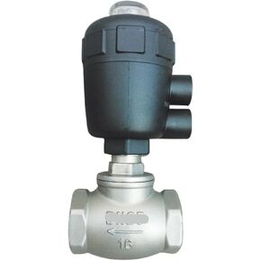 1/2" 3/4" 1" 1-1/4" 1-1/2" 2" من الفولاذ المقاوم للصدأ على شكل حرف T صمام كروي هوائي ملولب PTFE مختوم (1، عامل واحد) in Kuwait