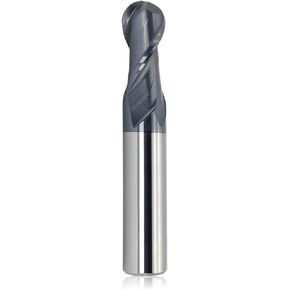 Ball Nose End Mill 2 Flute HRC45 Degrees Tungsten Carbide Steel Ball Nose End Mills Tools Round Corner CNC Milling Cutter Spiral Milling Cutter in Saudi Arabia