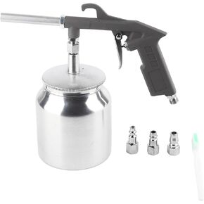 Omabeta Sandblaster Air Sand Sandblasting Spray Tool Set Kit Handheld Sandblaster Air Sand Machine Blasting Spray Tool Set with Nozzle Pot for Spraying Cleaning in Saudi Arabia