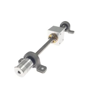 طابعة ثلاثية الأبعاد CNC T8 مجموعة برغي أفقي أو برغي عمودي درجة 2 مم الرصاص 8 مم طول 100 مم 200 مم 300 مم 450 مم 500 مم 800 مم (KP08،500 مم) in Kuwait