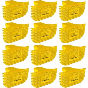 12 عبوة من مشبك معطر المرحاض، معطر هواء بمشبك صديق للبيئة للحمام، مزيل للرائحة مع زيوت عطرية من القطن الطبيعي، يدوم طويلاً حتى 30 يومًا، مشبك سري لحافة المرحاض in Kuwait