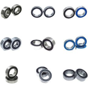 2pcs 163110 2RS Bearing 16x31x10 MR163110 RS Shielded Ball 16 * 31 10 163110RS Bicycle Shaft hub(24429-2RS 24x42x9mm) in Kuwait