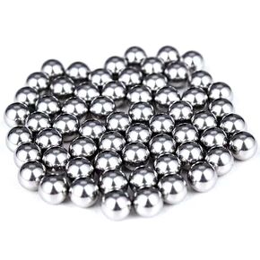 Z QINGZHENG High Precision Steel Balls - Carbon Steel Ball Versatile for Machinery Equipment, Bike Bearings (500pcs, 1/4") in Kuwait