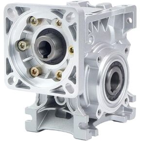 NMRVS40 Worm Gearbox Gear Speed Reducer Ratio 5:1/10:1/15:1/20:1/30:1/50:1 for Nema Stepper Motor(Ratio 15 to 1) in Saudi Arabia