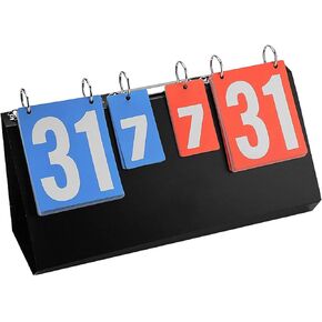 Basketball Scoreboard, 4-Digit Scoreboard 4 Digit Basketball Scoreboard 4 Digit Scoreboard, for Table Sports Basketball Badminton Tennis in Kuwait