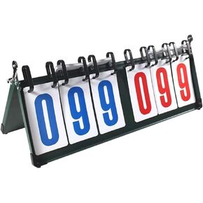 Scoreboard Basketball Scoreboard 6-Digit Multi-Function Table Tennis Scorer 6-Digit Sports Scoreboard and Timer in Kuwait