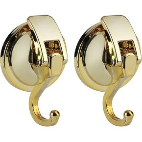 خطافات أكواب شفط شديدة التحمل، شفط فائق مصقول مطلي باللون الأبيض للحمام المطبخ، عبوتان in Kuwait