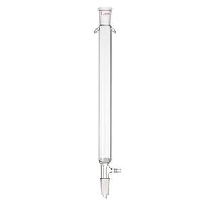 100ml 24/40 Glass Chromatography Column OD 25mm 300mm W/10mm Vacuum Adapter Lab Glassware in Kuwait