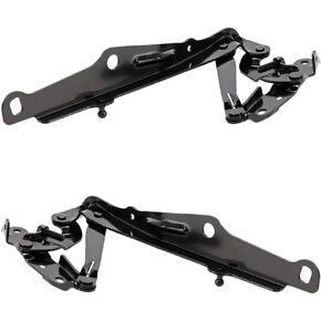 Rareelectrical New Pair of Hood Hinge Compatible with Chrysler Dodge 300 Touring 6 Cyl 2.7L Challenger 392 Hemi Scat Pack Shaker 8 Cyl 6.4L 2007-2023 By Ch1236116 Ch1236115 5065265Al 5065264Al in Saudi Arabia