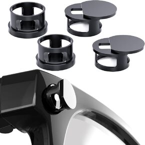 قطعتان من غطاء حاجب ضوء LED لملحقات نظارات Ray Ban Meta، محجوبة تمامًا وغير مرئية، متوافقة مع نظارات Wayfarer/Skyler/Headliner ونظارات Oakley Meta HSTN AI الذكية in Kuwait