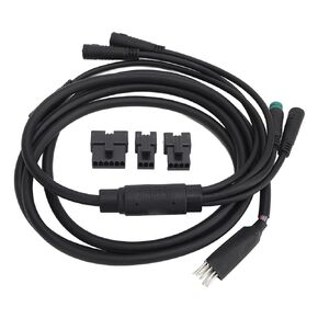 Electric Scooter Motor Cables, Waterproof Copper Core Wiring Harness Replacement for Electric Scooter High Sensitivity 1 to 5 Waterproof 12 Copper Core Motor Wires Harness in Kuwait