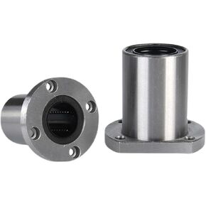 جولة شفة الحركة الخطية جلبة سلسلة الكرة تحمل LMF6 8 10 12 13 16 20 25 30 35 40 50 60UU محامل خطية 1 قطعة (LMF12UU 12x21x30) in Kuwait