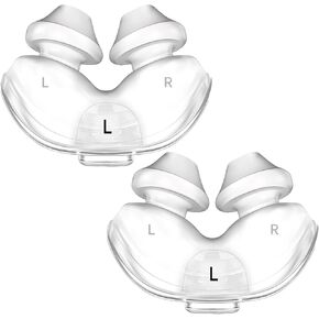 وسادة أنف بديلة لـ ResMed Airfit P10، متوافقة مع إطار Airfit P10 الأصلي، سيليكون فائق النعومة، مناسب لطيف، ختم مريح، مورد CPAP بديل، متوسط in Kuwait