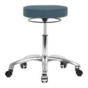 توماس VDHSO-CR-CC-c8582 مقعد ارتفاع المكتب مع قاعدة كروم، عجلة كروم، كحلي in Kuwait