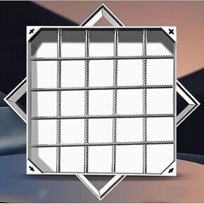 Drainage Grates And Frames - For Outdoor Patios And Gardens embedded(80x80cm) in Kuwait