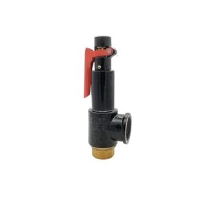 1/2" 3/4" 1" Spring Type Safety Valve A27W-10T Relief 5bar/8bar/10bar for Screw Air Compressor A27H-10T/16T(0.84mpa,0.5 Inch) in Kuwait