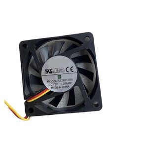 60X60X10MM R126010BU 12V 0.35A 3 سلك 6010 مروحة تبريد in Kuwait