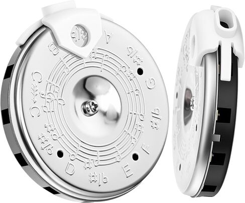 Pitch Pipe For Singers Sensitive Chromatic Pitch Pipe Guitar Tuner For Singing, Vocal Bass, Violin, Ukulele Tuning With Storage Box in Saudi Arabia