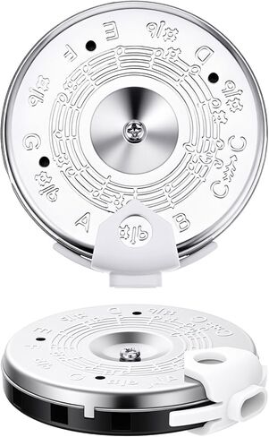 Pitch Pipe For Singers Sensitive Chromatic Pitch Pipe Guitar Tuner For Singing, Vocal Bass, Violin, Ukulele Tuning With Storage Box in Saudi Arabia