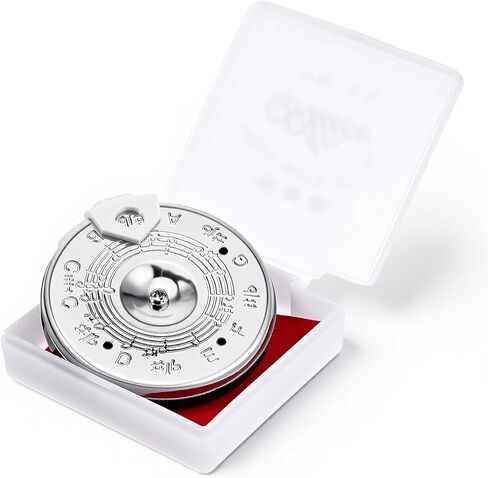 Pitch Pipe For Singers Sensitive Chromatic Pitch Pipe Guitar Tuner For Singing, Vocal Bass, Violin, Ukulele Tuning With Storage Box in Saudi Arabia