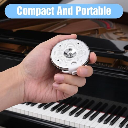 Pitch Pipe For Singers Sensitive Chromatic Pitch Pipe Guitar Tuner For Singing, Vocal Bass, Violin, Ukulele Tuning With Storage Box in Saudi Arabia