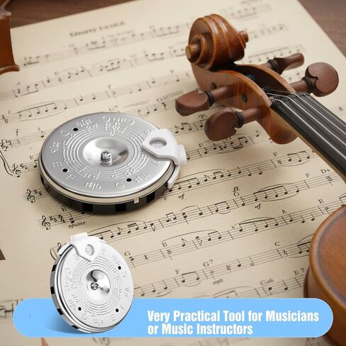 Pitch Pipe For Singers Sensitive Chromatic Pitch Pipe Guitar Tuner For Singing, Vocal Bass, Violin, Ukulele Tuning With Storage Box in Saudi Arabia
