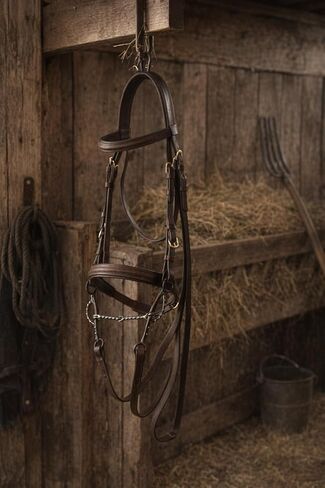 CHALLENGER Sweet Iron SS Twisted Wire 6" Mouth Horse Gag Snaffle Bit 35150 in Saudi Arabia